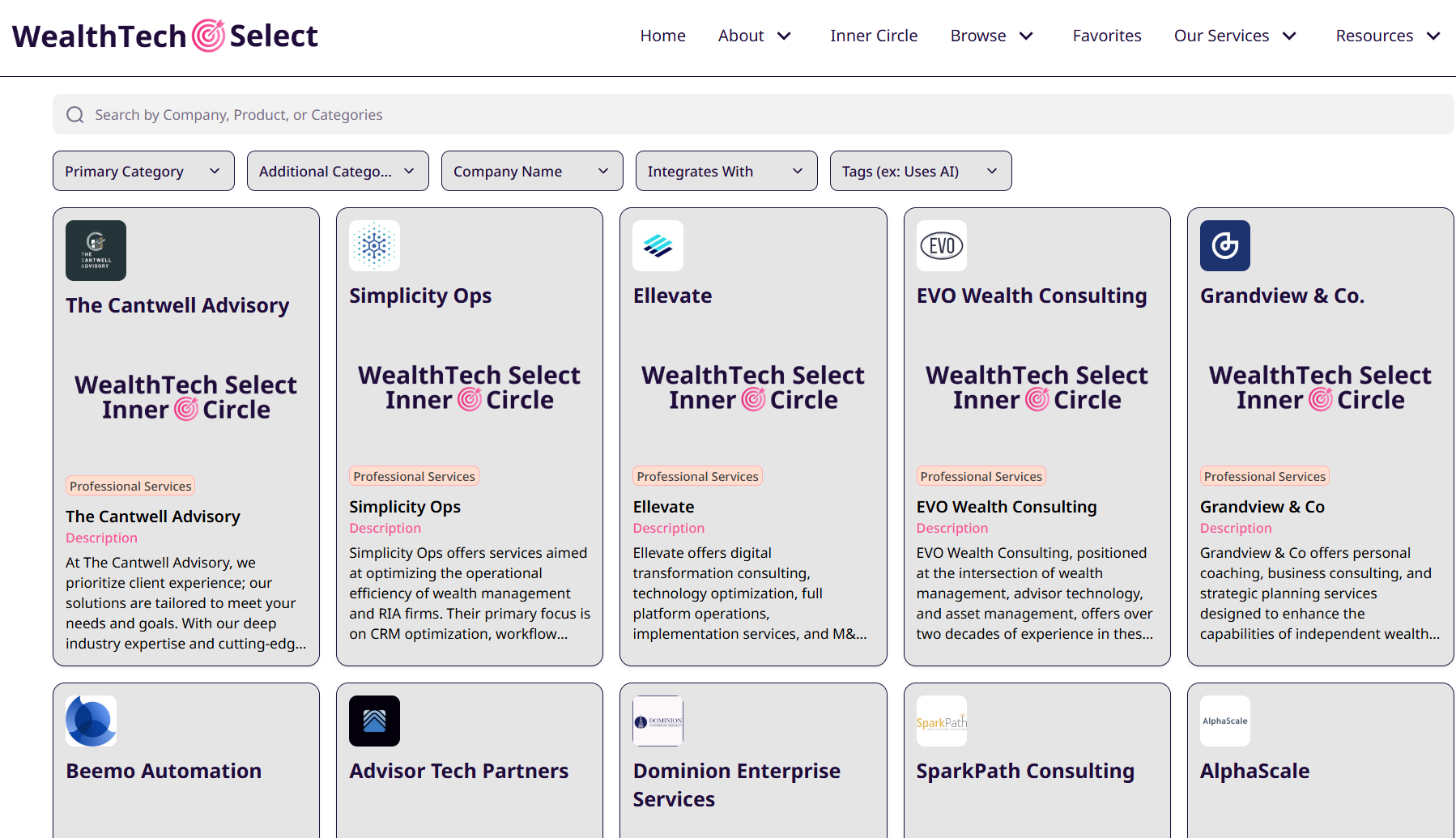 WealthTech Screenshot