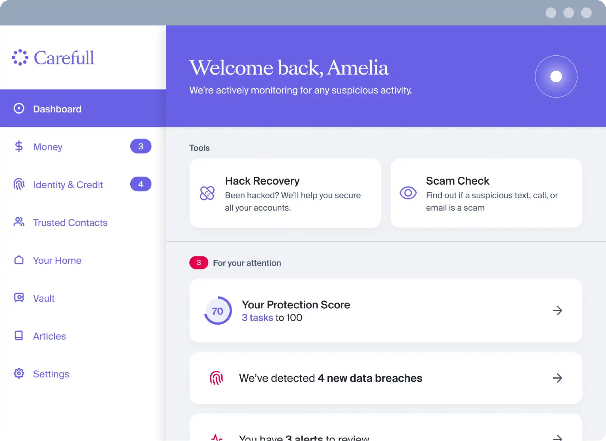 Carefull Platform Example Carefull Platform Example