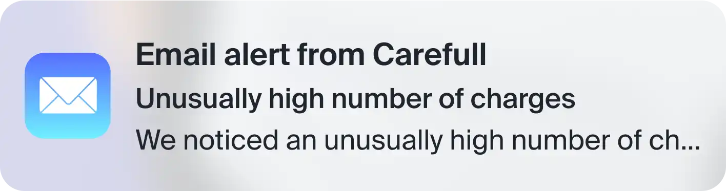carefull alert carefull alert